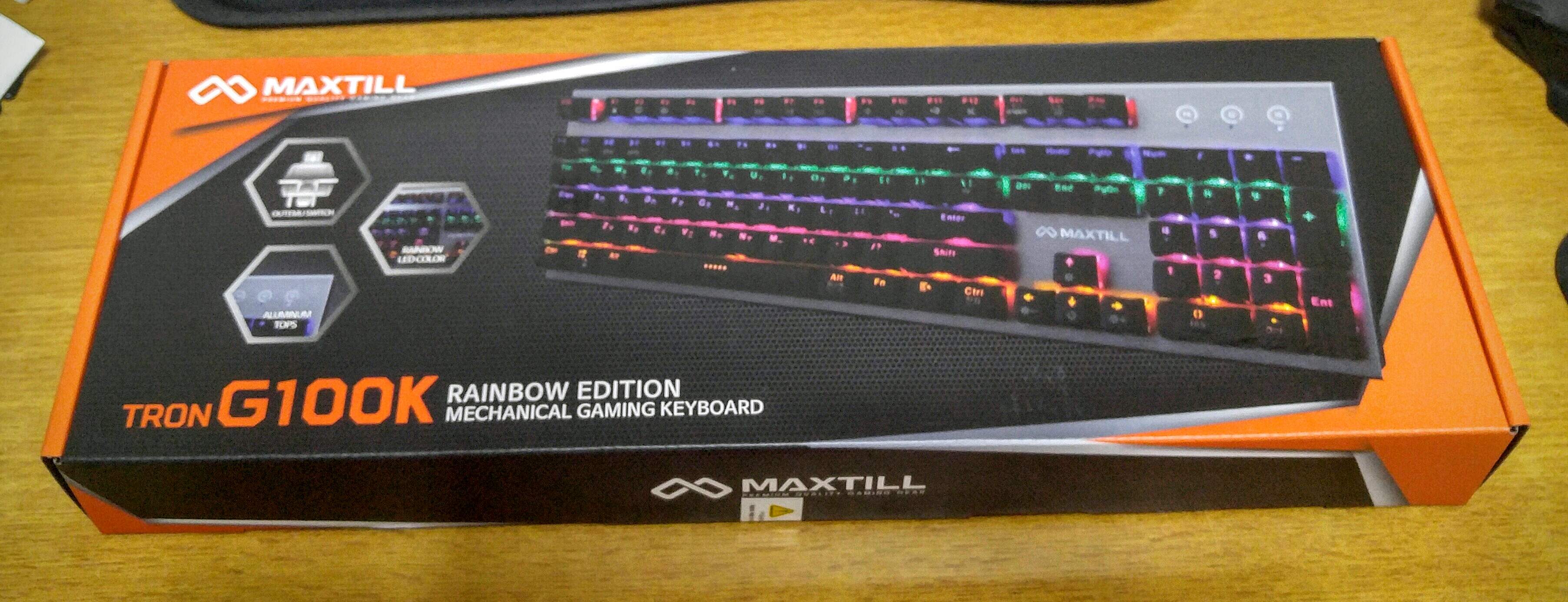 MAXTILL TRON G100K 오테뮤 기계식 키보드 개봉기 및 리뷰 > 리뷰/체험기 | 퀘이사존 QUASARZONE