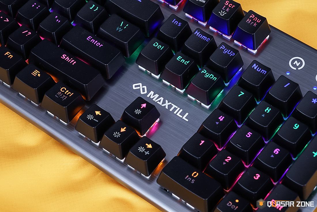 MAXTILL TRON G100K RAINBOW : 기계식 키보드 > 리뷰 | 퀘이사존 QUASARZONE