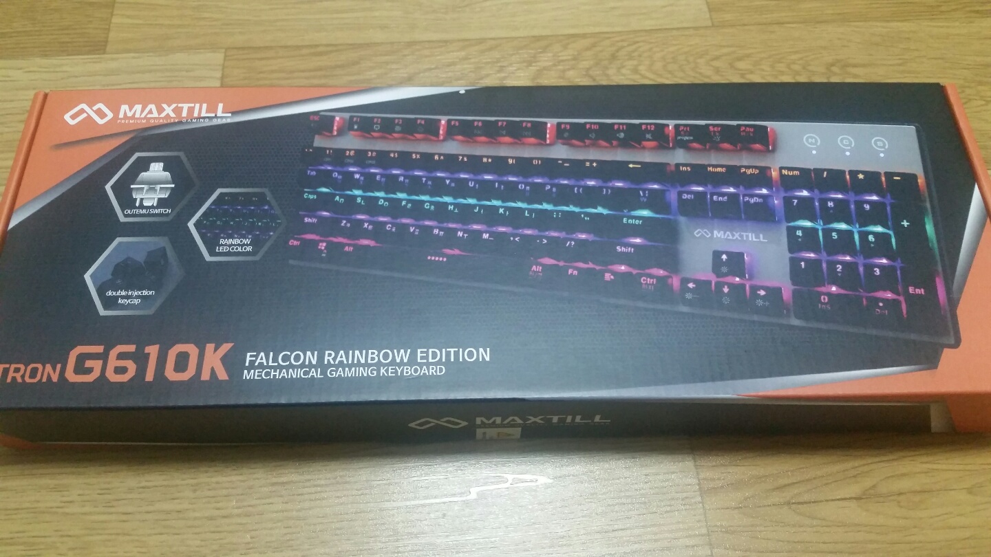 단점까지 없애고 나타났어? MAXTILL G610K 기계식 키보드 > 리뷰/체험기 | 퀘이사존 QUASARZONE