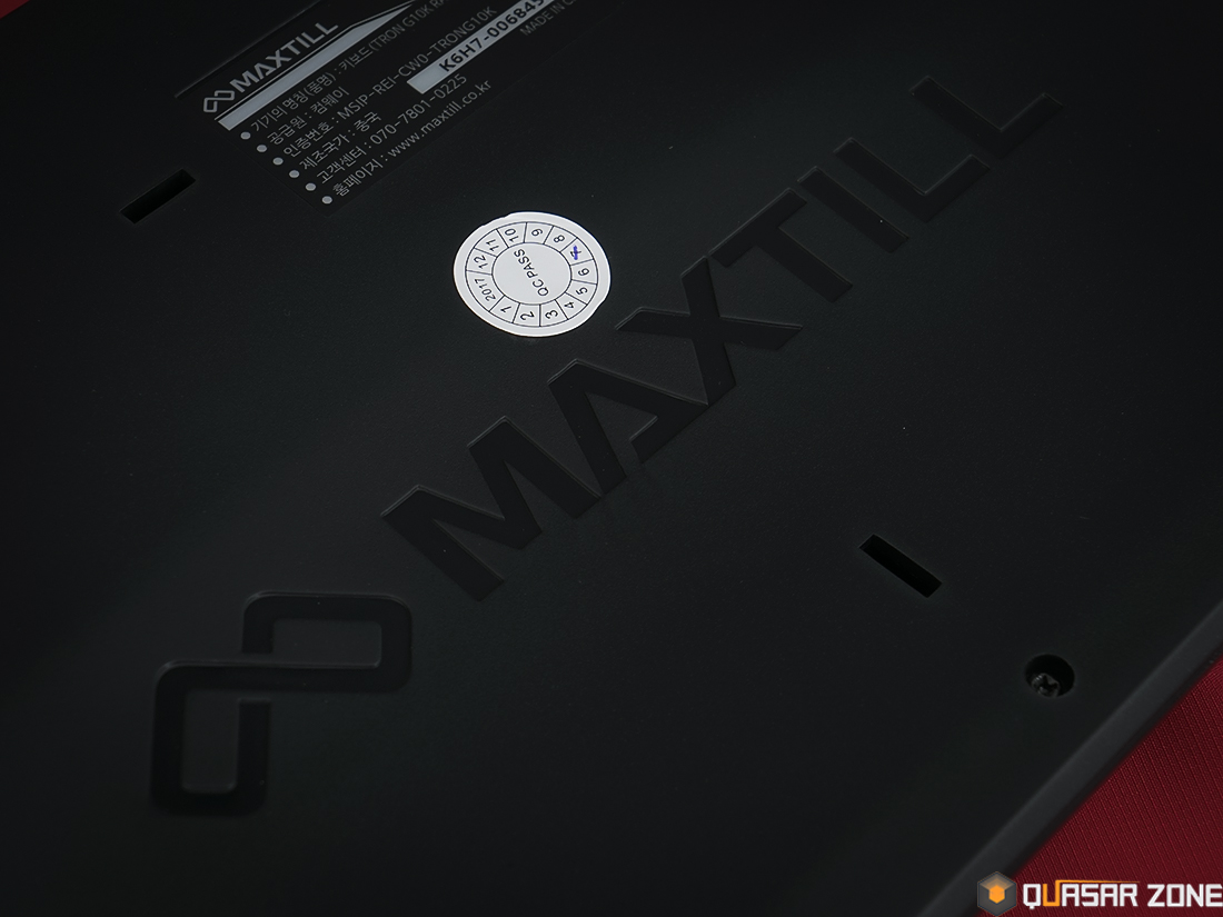 MAXTILL TRON G10K 롱화 스위치 : 기계식 키보드 > 리뷰 | 퀘이사존 QUASARZONE