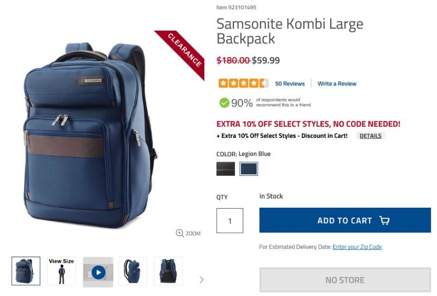kombi large backpack