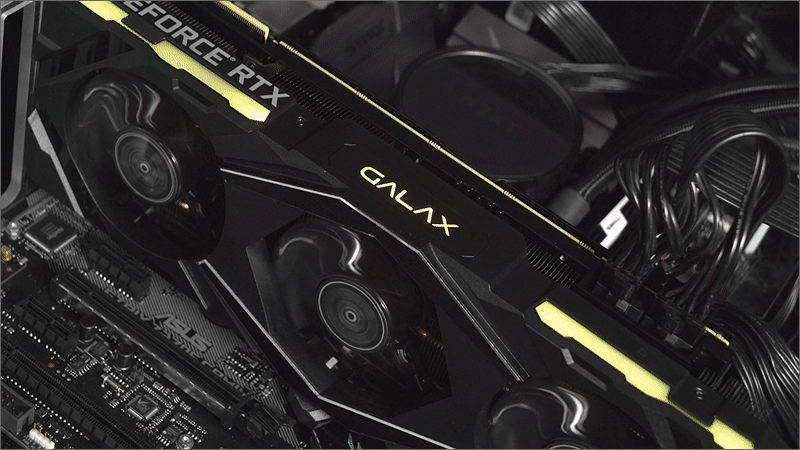 갤럭시 GALAX 지포스 RTX 2080 개간지 OC 8GB BLACK Edition gt 퀘이사 칼럼 퀘이사존