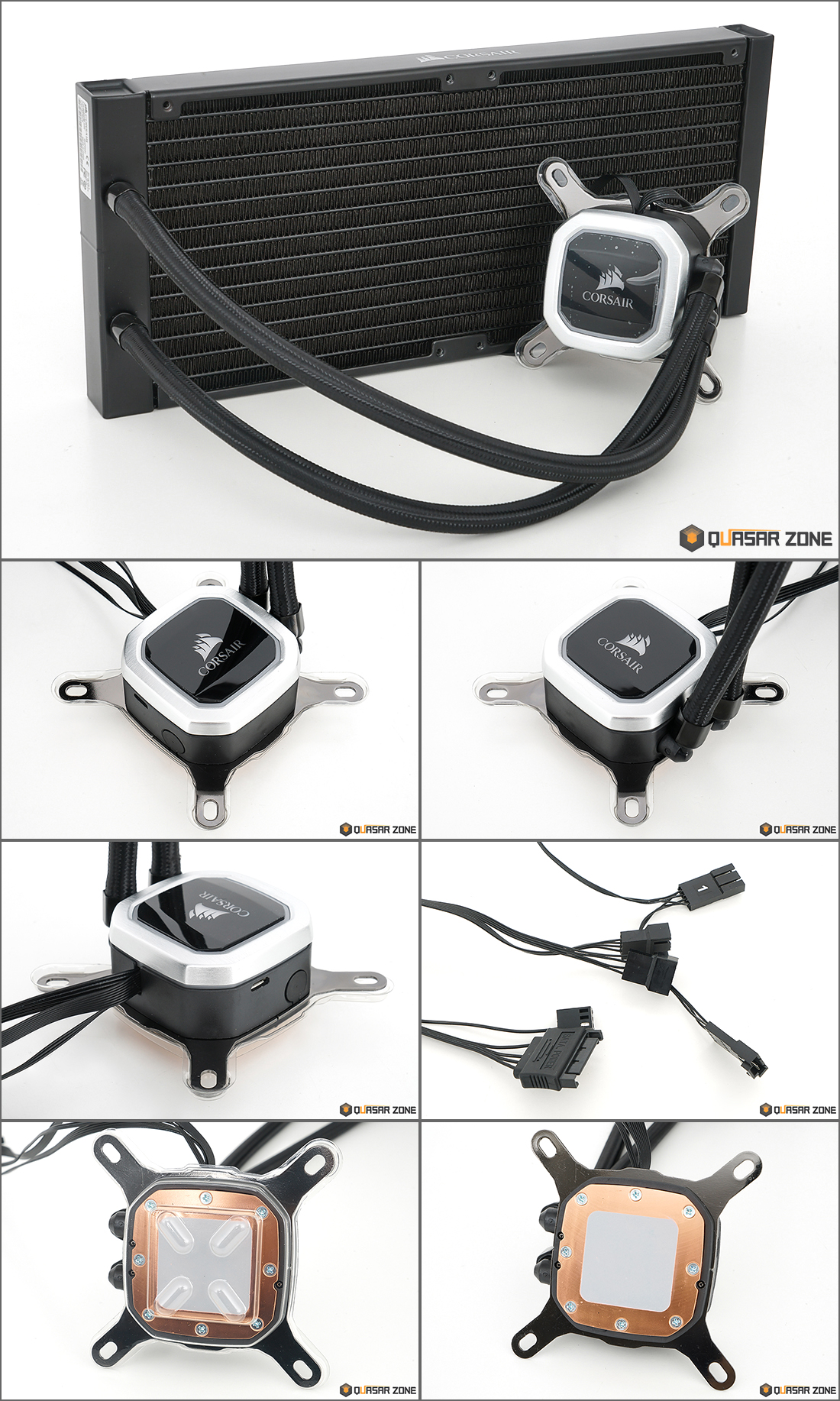 CORSAIR HYDRO SERIES H115i RGB Platinum > 퀘이사 칼럼 퀘이사존