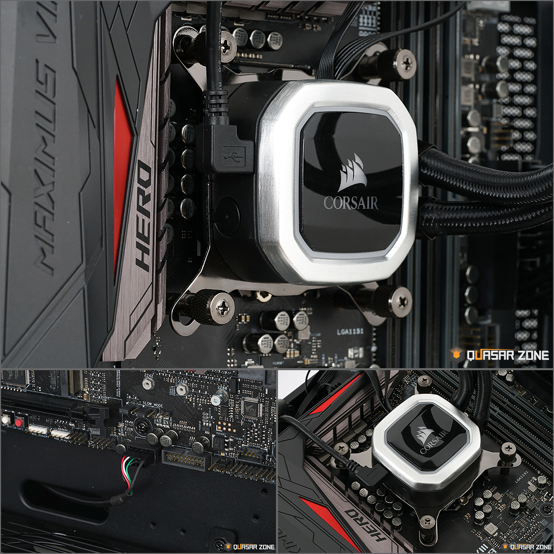 CORSAIR HYDRO SERIES H115i RGB Platinum > 퀘이사 칼럼 퀘이사존