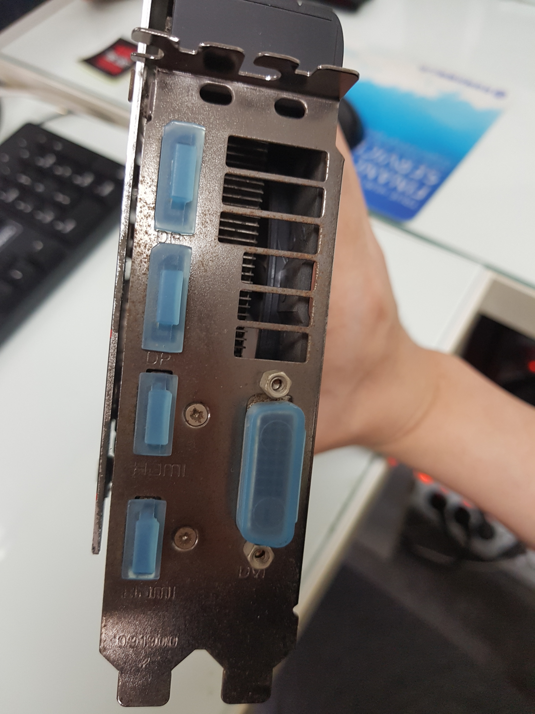 채굴 그래픽카드 샀는데 원래 녹이 심한가요 ? > 그래픽카드 | 퀘이사존 QUASARZONE