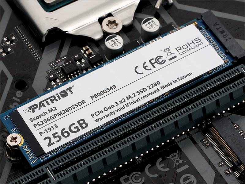 PATRIOT SCORCH M.2 2280 (256GB) > 퀘이사 칼럼 | 퀘이사존
