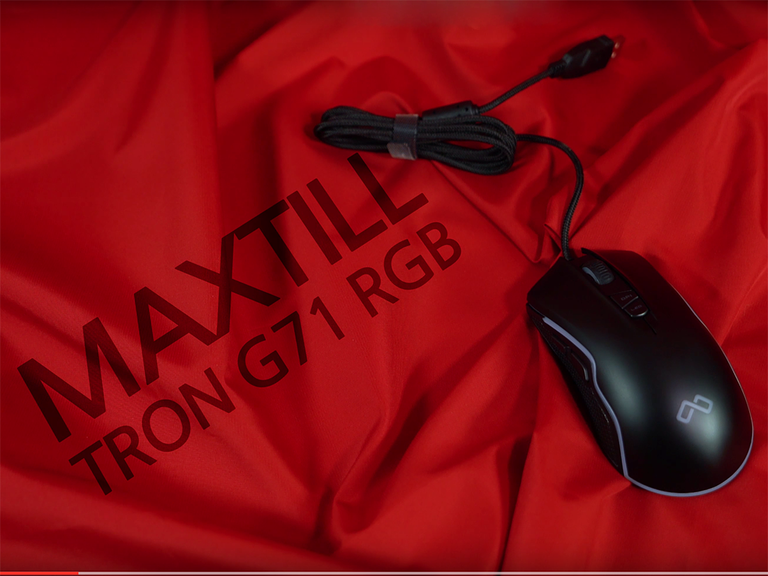 MAXTILL TRON G71 : 게이밍 마우스 > 리뷰 | 퀘이사존 QUASARZONE