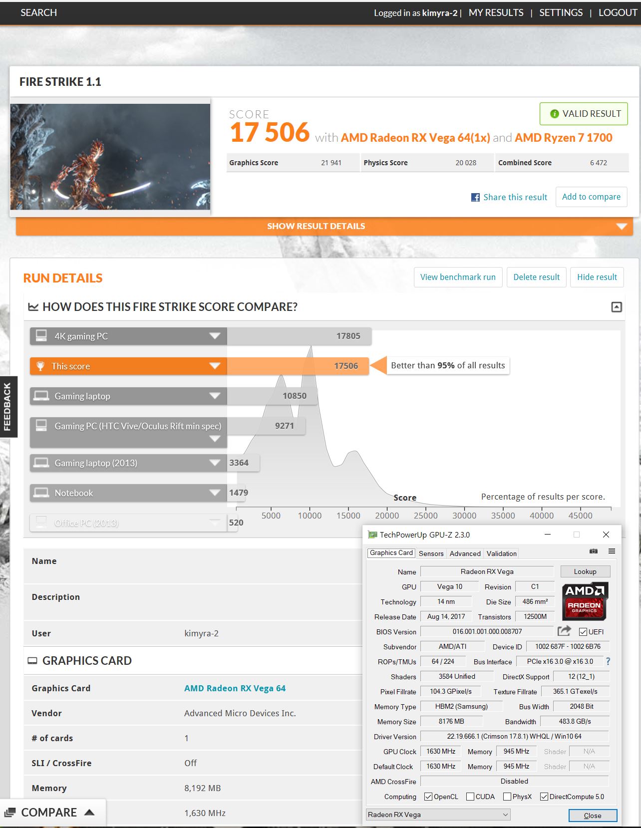 베가 64의 바이오스를 뒤집어쓴 베가 56의 성능 > 그래픽카드 | 퀘이사존 QUASARZONE