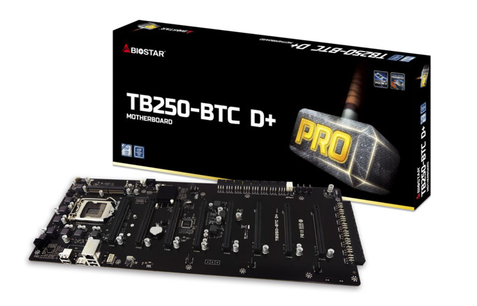BIOSTAR, 8-way GPU 지원 채굴용 메인보드 > 하드웨어 뉴스 | 퀘이사존