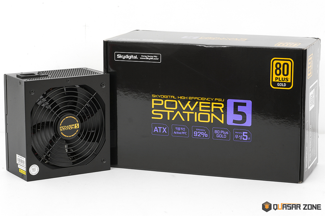 품질보증 무상 11년 지원 GOLD 파워, 스카이디지탈 파워스테이션5 PS5-850RV 80PLUS GOLD FULL MODULAR > 리뷰 | 퀘이사존 QUASARZONE... 