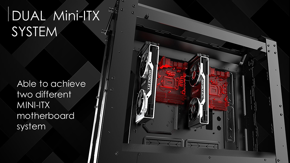 듀얼 시스템 및 EEB를 지원하는 하이엔드 풀 타워, RAIJINTEK ERIS EVO > 하드웨어 뉴스 | 퀘이사존 QUASARZONE 듀얼 시스템 및... 