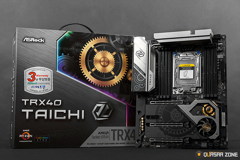 概要欄必読】ASRock TRX40 Taichi ASRock TRX40 Taichi Review - Board