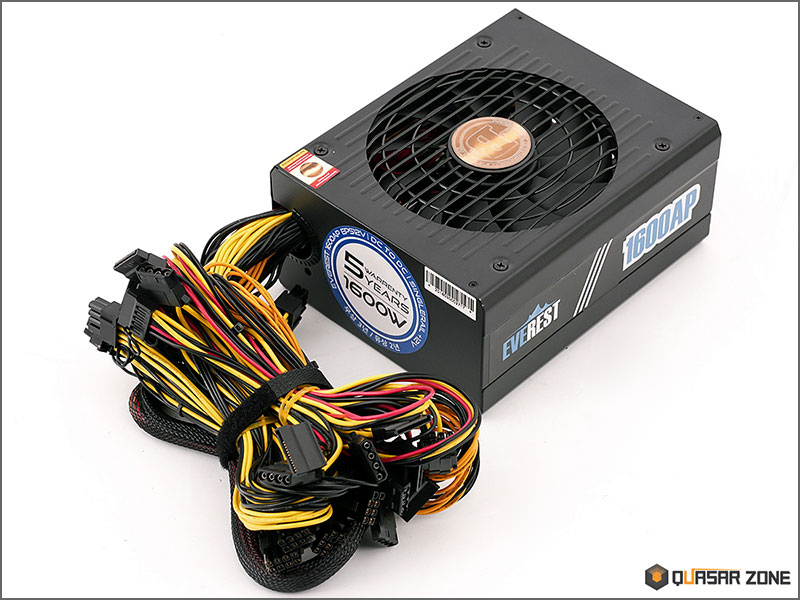 88% 효율 보장 1600W 대용량 파워, PNC PARTNER EVEREST 1600AP > 리뷰 | 퀘이사존 QUASARZONE 88% 효율 보장 1600W 대용량 파워... 