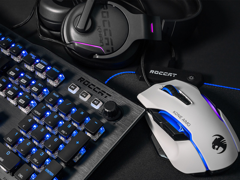 일체감 있는 RGB LED 향연, ROCCAT AIMO illumination > 리포트 | 퀘이사존